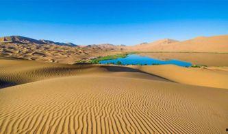 腾格里沙漠吃瓜,一场别开生面的“吃瓜”之旅